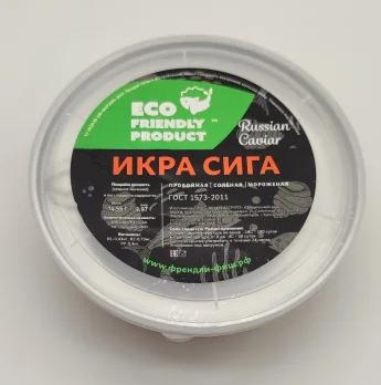Икра сига пробойная соленая мороженая 200гр Фото Икра сига пробойная соленая мороженая 200гр