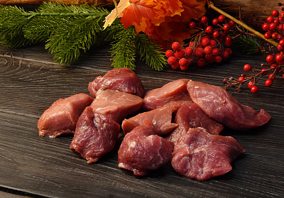 Превью Гуляш из мяса вольерного кабана