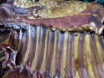 Ребрышки косули полукопченые Фото Ребрышки косули полукопченые