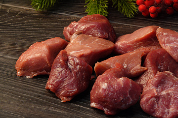 Фото Гуляш из мяса вольерного кабана