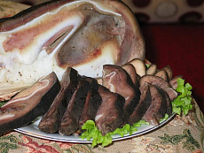 Губа лося не очищенная