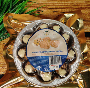 Фото Улитки под соусом горгонзола