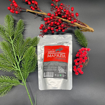 Тушенка из марала (в реторт-пакете) Фото Тушенка из марала (в реторт-пакете)