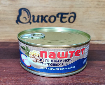 Паштет из печени и икры тресковых рыб Фото Паштет из печени и икры тресковых рыб