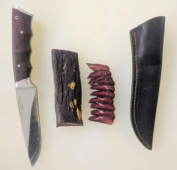 Фото Мясо северного оленя сырокопченое (Ретивое)