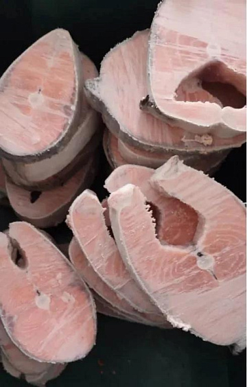 Стейк из сёмги с/м (аквакультура) Фото Стейк из сёмги с/м (аквакультура)