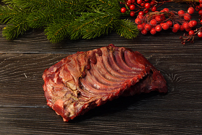 Превью Ребра бобра замороженные (без наружных пленок)