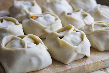 Манты из косули Фото Манты из косули